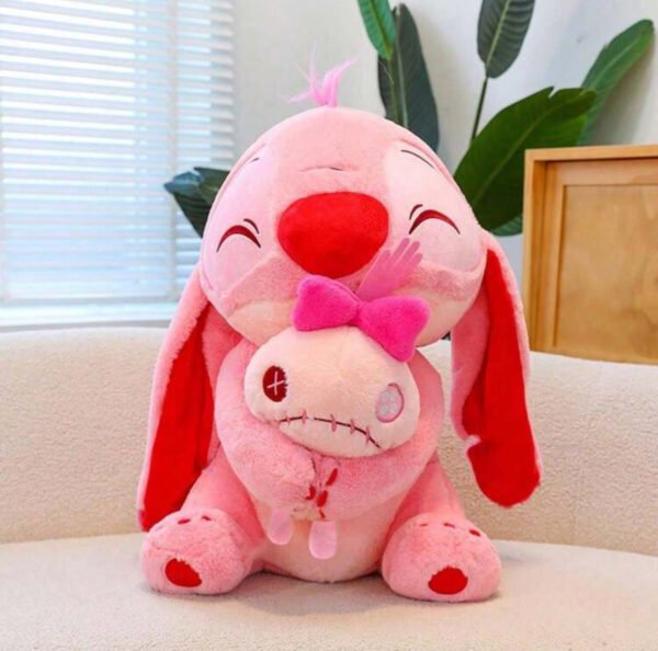 0137 - PELUCHE X "STITCH Y ANGELA" CON MUÑECA "TRAPOS" (1 PZA) - Imagen 3