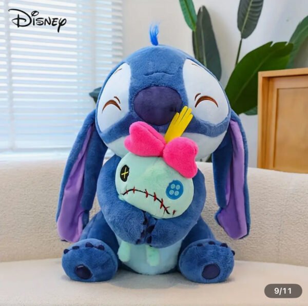 0137 - PELUCHE X "STITCH Y ANGELA" CON MUÑECA "TRAPOS" (1 PZA) - Imagen 4