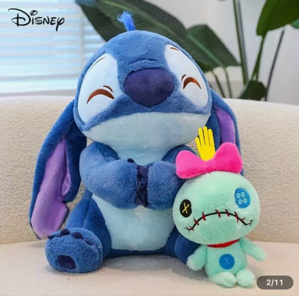 0137 - PELUCHE X "STITCH Y ANGELA" CON MUÑECA "TRAPOS" (1 PZA) - Imagen 5