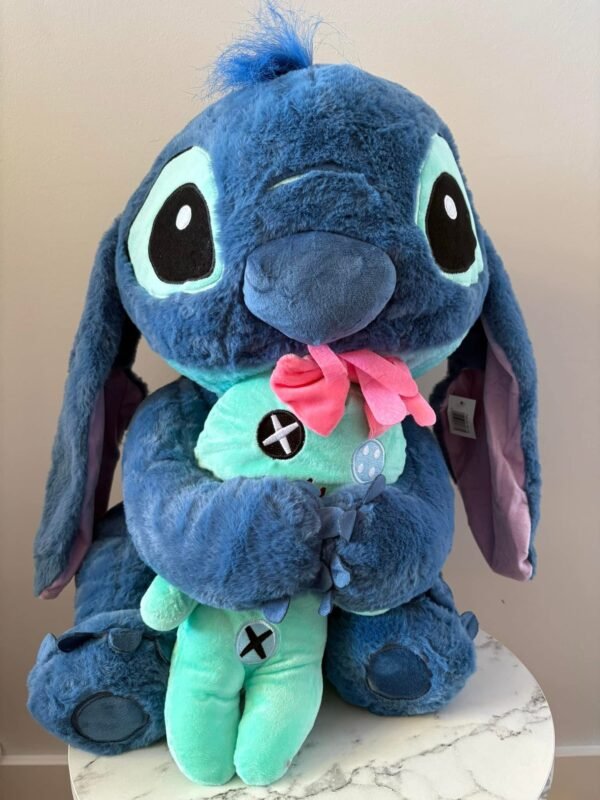 0137 - PELUCHE X "STITCH Y ANGELA" CON MUÑECA "TRAPOS" (1 PZA) - Imagen 6