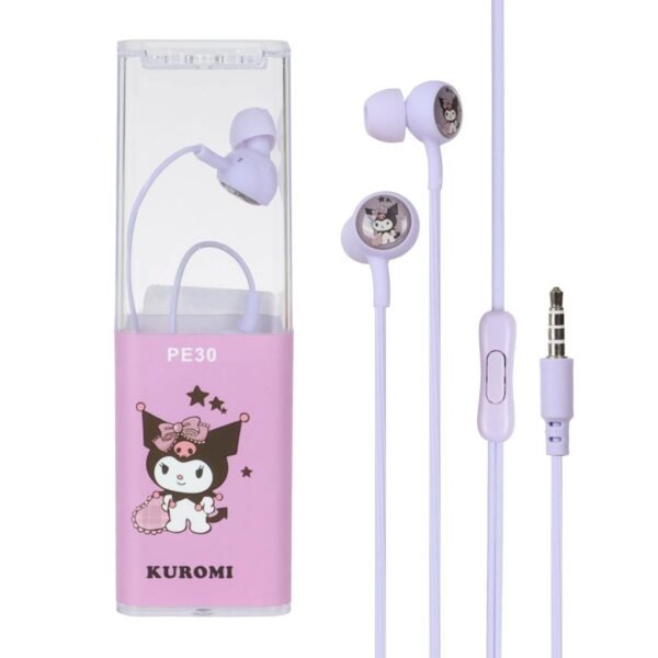 LU9307 - AUDIFONOS TIPO MINISO X STITCH/SANRIO POR TERCIA (3 PIEZAS) - Imagen 6