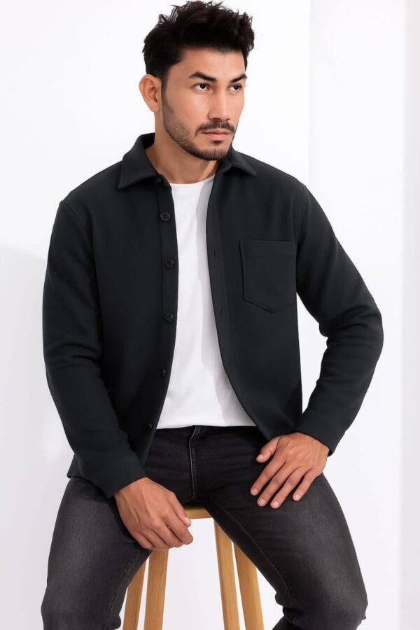 GM1520 - CAMISOLA AFELPADA PARA HOMBRE PREMIUM (1 PZA) - Imagen 7