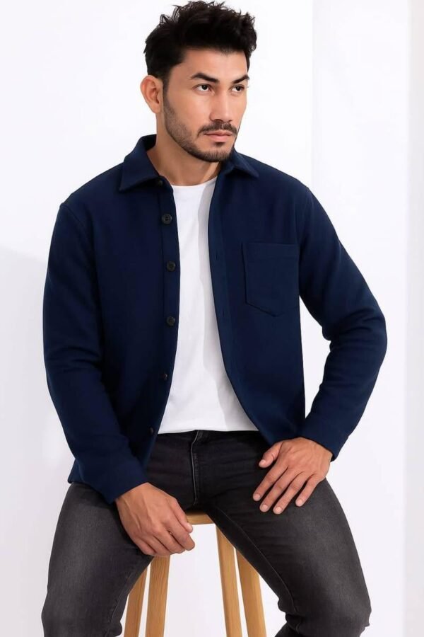 GM1520 - CAMISOLA AFELPADA PARA HOMBRE PREMIUM (1 PZA) - Imagen 5