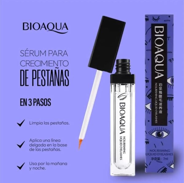 BQY37336 - SERUM ALARGADOR DE PESTAÑAS BIOAQUA (1 PZA) - Imagen 7