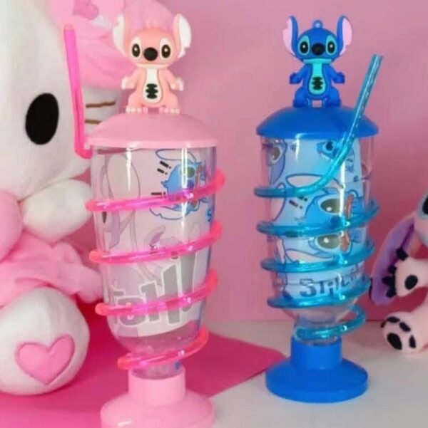 808012 - VASO ESPIRAL X STITCH Y ANGELA ¨ROTATE STRAW¨ (1 PZA) - Imagen 2
