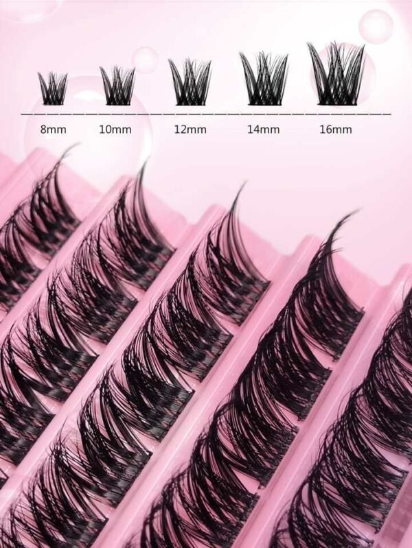251-100 - SET DE 100 EXTENSIONES DE PESTAÑAS DIY (1 SET) - Imagen 5