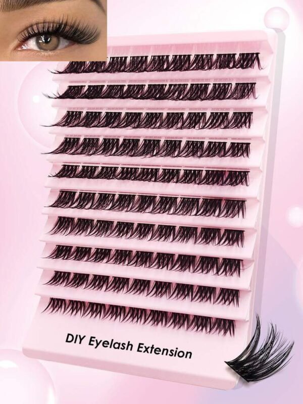 251-100 - SET DE 100 EXTENSIONES DE PESTAÑAS DIY (1 SET)