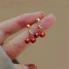 25LT-100 - SET DE 12 JUEGOS DE COLLAR CON ARETES CHERRY Y STRAWBERRY FASHION (1 SET)