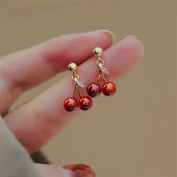 25LT-100 - SET DE 12 JUEGOS DE COLLAR CON ARETES CHERRY Y STRAWBERRY FASHION (1 SET) - Imagen 19