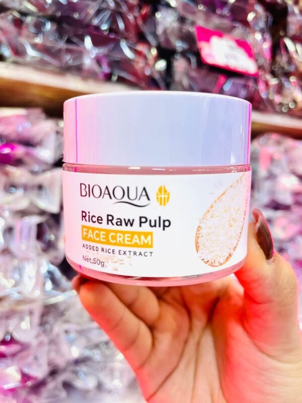 BQY56303 - CREMA DE ARROZ PARA ROSTRO X BIOAQUA (1 PZA) - Imagen 7