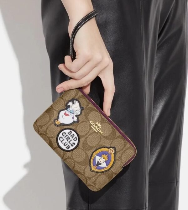 278-1 - MUÑEQUERA DOBLE X "COACH" CON ESTAMPADO (1 PZA)