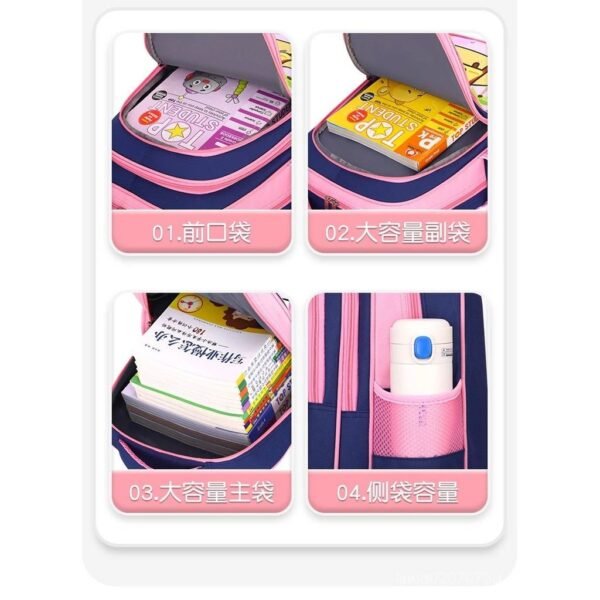 LU9471 - MOCHILA PARA PRIMARIA X CAPIBARA (1 PZA) - Imagen 4
