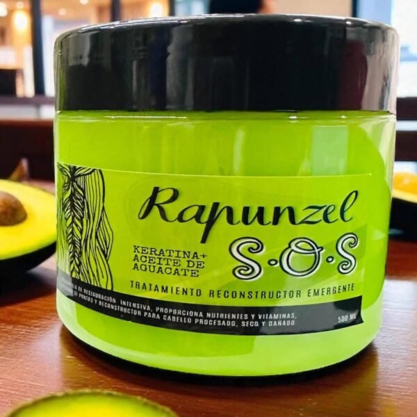MRZ9 - MASCARILLA S.O.S PARA EL CABELLO X RAPUNZEL (1 PZA) - Imagen 3