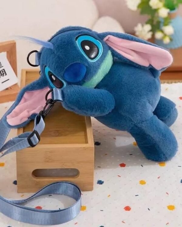 LU7714 - PELUCHE CROSSBODY DE STITCH/LOTSO/CAPIBARA (1 PZA) - Imagen 11