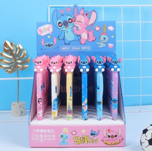 251-20 - LAPICERO KAWAII X STITCH POR CUARTETO (4 PIEZAS) - Imagen 4
