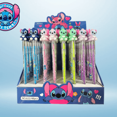 251-20 - CAJA CON 48 LAPICEROS KAWAII X STITCH  (48 PIEZAS)