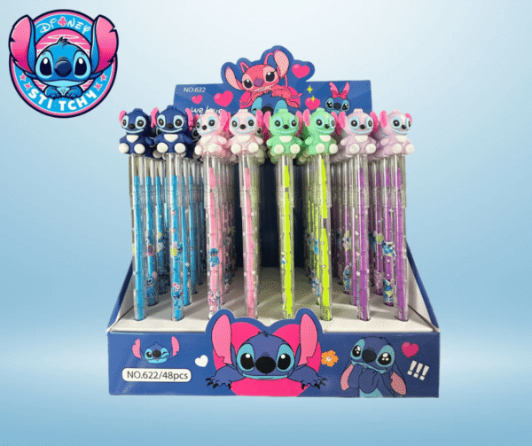 251-20 - LAPICERO KAWAII X STITCH POR CUARTETO (4 PIEZAS)