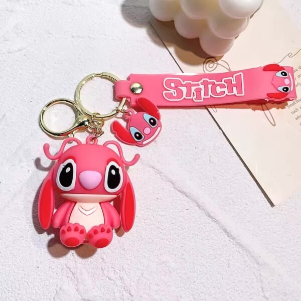 LU7831 - LLAVEROS KAWAII 3D X "STITCH" POR DECENA (10 PIEZAS) - Imagen 12