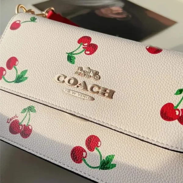W2312 - BOLSA PREMIUM TIPO CARTERA X "COACH" CON CAJA (1 PZA) - Imagen 14