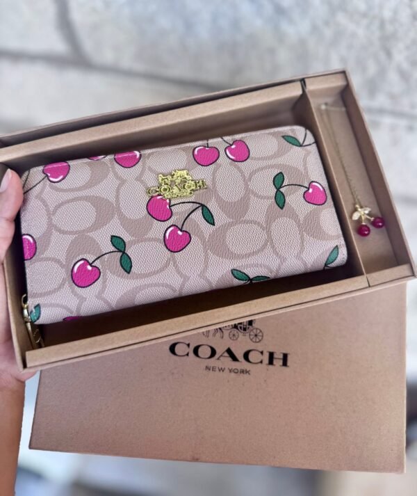 W2312 - BOLSA PREMIUM TIPO CARTERA X "COACH" CON CAJA (1 PZA) - Imagen 2