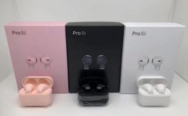 251-36 - AUDÍFONOS INALÁMBRICOS "PRO 5S" (1 PZA) - Imagen 12