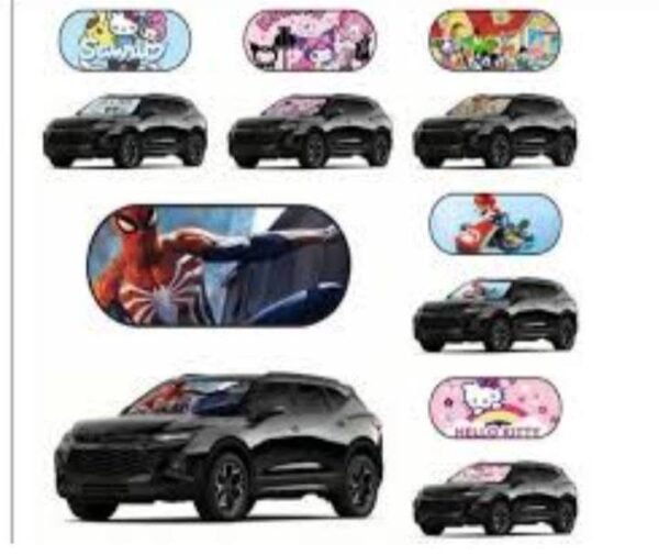 LU9392 - PARASOL DE PERSONAJES PARA AUTOMOVIL. (1 PZA) - Imagen 8