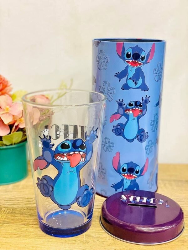 TCB043 - DUO DE VASO Y ALCANCIA X STITCH (1 PZA) - Imagen 2
