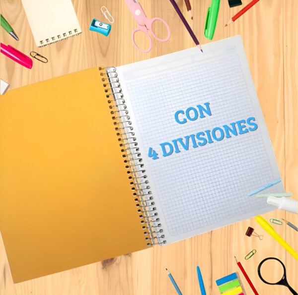 7512 - CUADERNO SCRIBE PROFESIONAL DE 100 HOJAS CUADRO CHICO (1 PZA) - Imagen 6