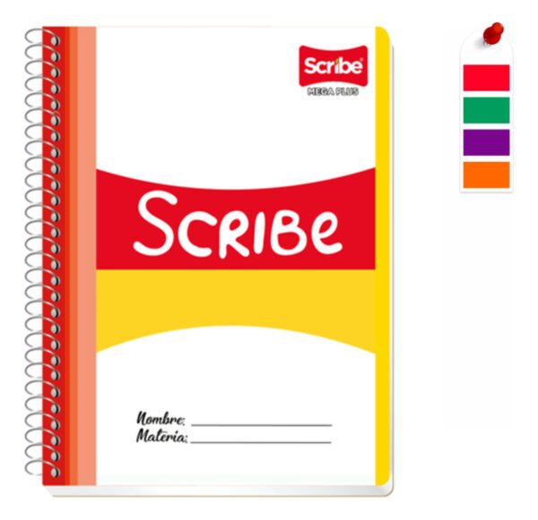 7512 - CUADERNO SCRIBE PROFESIONAL DE 100 HOJAS CUADRO CHICO (1 PZA) - Imagen 10
