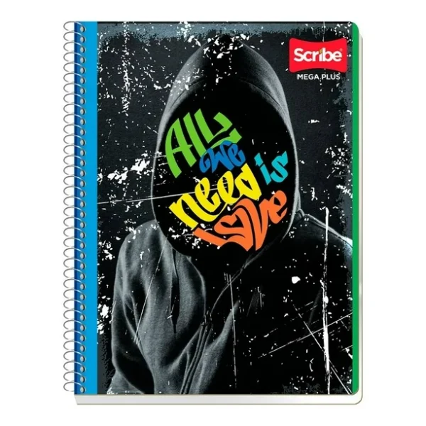 7513 - CUADERNO SCRIBE PROFESIONAL DE 100 HOJAS CON CUADRO GRANDE (1 PZA) - Imagen 7