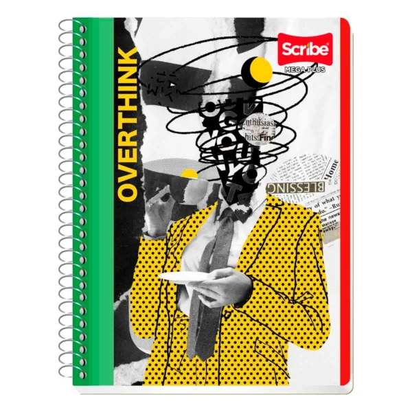 7513 - CUADERNO SCRIBE PROFESIONAL DE 100 HOJAS CON CUADRO GRANDE (1 PZA) - Imagen 8
