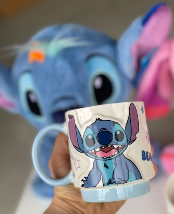 TCB083 - DUO DE TAZAS X STITCH Y ANGELA (1 DUO) - Imagen 5