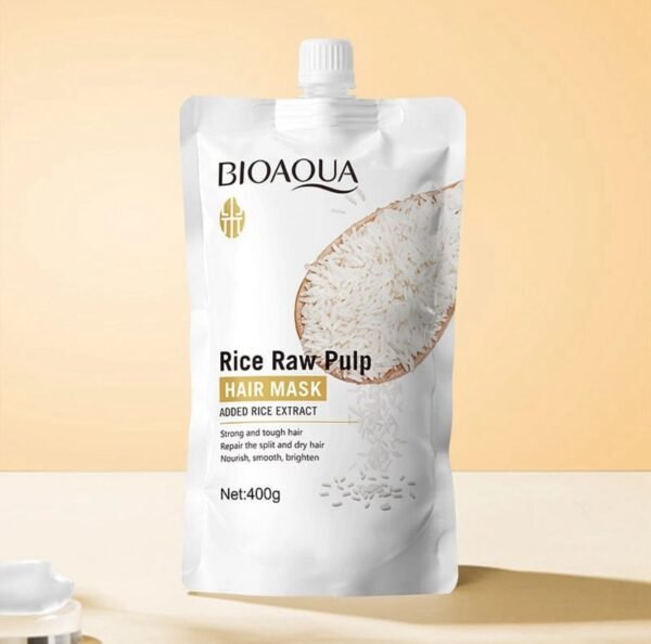 BQY09883 - MASCARILLA CAPILAR DE ARROZ X BIOAQUA (1 PZA) - Imagen 2