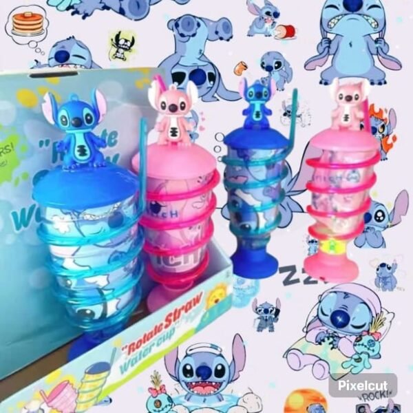 808012 - VASO ESPIRAL X STITCH Y ANGELA ¨ROTATE STRAW¨ (1 PZA) - Imagen 7