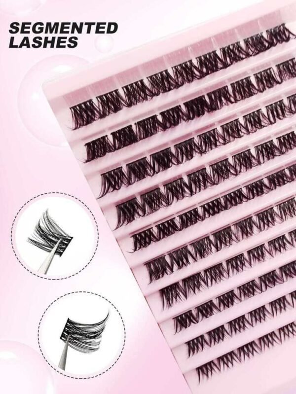 251-100 - SET DE 100 EXTENSIONES DE PESTAÑAS DIY (1 SET) - Imagen 7