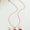 25LT-100 - SET DE 12 JUEGOS DE COLLAR CON ARETES CHERRY Y STRAWBERRY FASHION (1 SET)