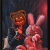 OS14 - MÁSCARA DE OSO HALLOWEEN.  (1 PZA)
