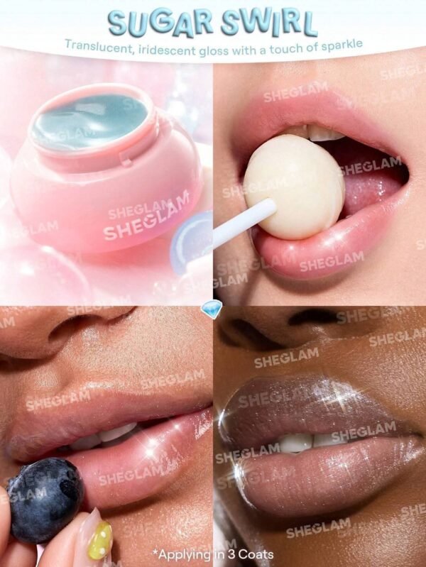 GLSH1 - SET DE 4 TONOS DE POCKET LIP JAM X SHEGLAM. (1 SET) - Imagen 5