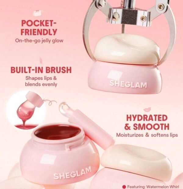 GLSH1 - SET DE 4 TONOS DE POCKET LIP JAM X SHEGLAM. (1 SET) - Imagen 7