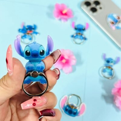 25L101- DOCENA POPSOCKET PARA CELULAR "STITCH". (1 DOCENA)