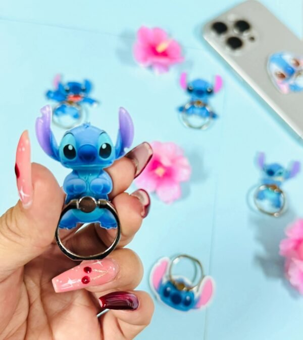 25L101- DOCENA POPSOCKET PARA CELULAR "STITCH". (1 DOCENA) - Imagen 6