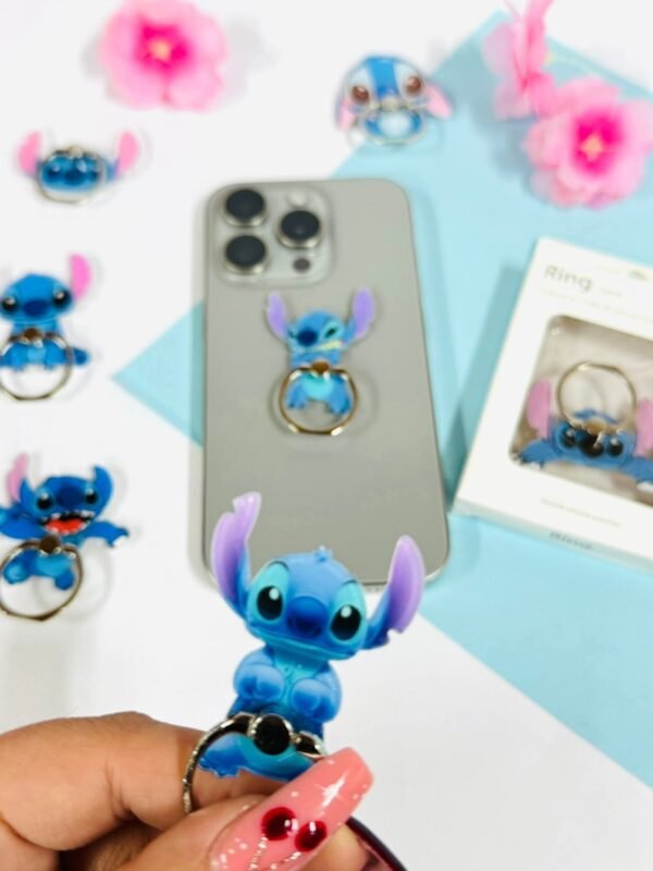 25L101- DOCENA POPSOCKET PARA CELULAR "STITCH". (1 DOCENA) - Imagen 5
