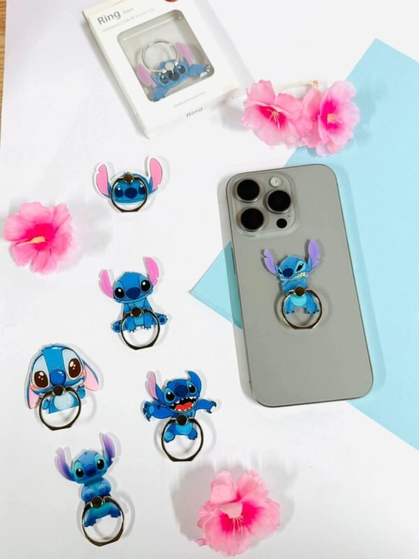 25L101- DOCENA POPSOCKET PARA CELULAR "STITCH". (1 DOCENA) - Imagen 4