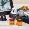 S55- SET DE 3 CARRITOS HALLOWEEN.  (1 SET)