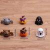 S55- SET DE 3 CARRITOS HALLOWEEN.  (1 SET)