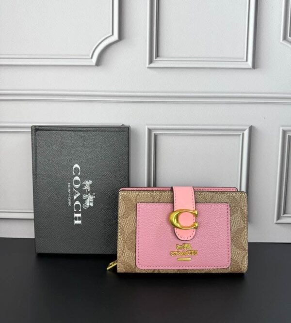 CCL003- CARTERA "COACH" CON CAJA. (1 PZA)
