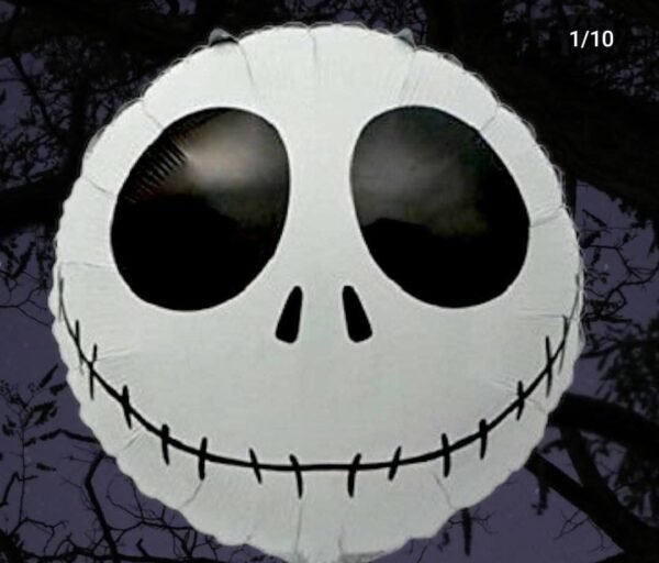 6293 - GLOBOS HALLOWEEN METALICOS. (1 DOCENA) - Imagen 7