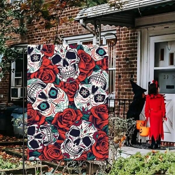 EST11 - ESTANDARTE CON DISEÑO DE HALLOWEEN POR TERCIA (3 PIEZAS) - Imagen 3