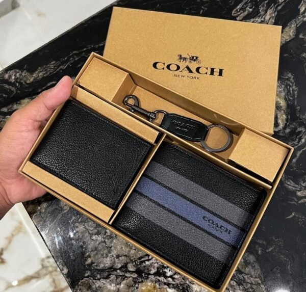 S8103 - SET CARTERA X "COACH" PARA CABALLERO. (1 SET) ) - Imagen 7