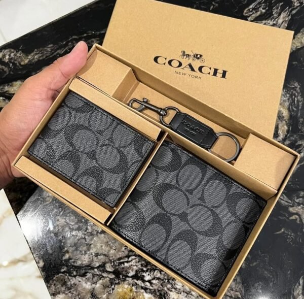 S8103 - SET CARTERA X "COACH" PARA CABALLERO. (1 SET) ) - Imagen 6
